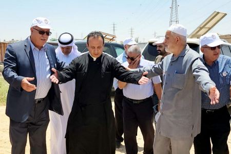  لجنة افشاء السلام تزور القرى منزوعة الاعتراف في النقب